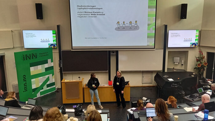 Fra nettverkskonferansen for likestillingsarbeidere 2022 på Hamar. (Foto: HINN)