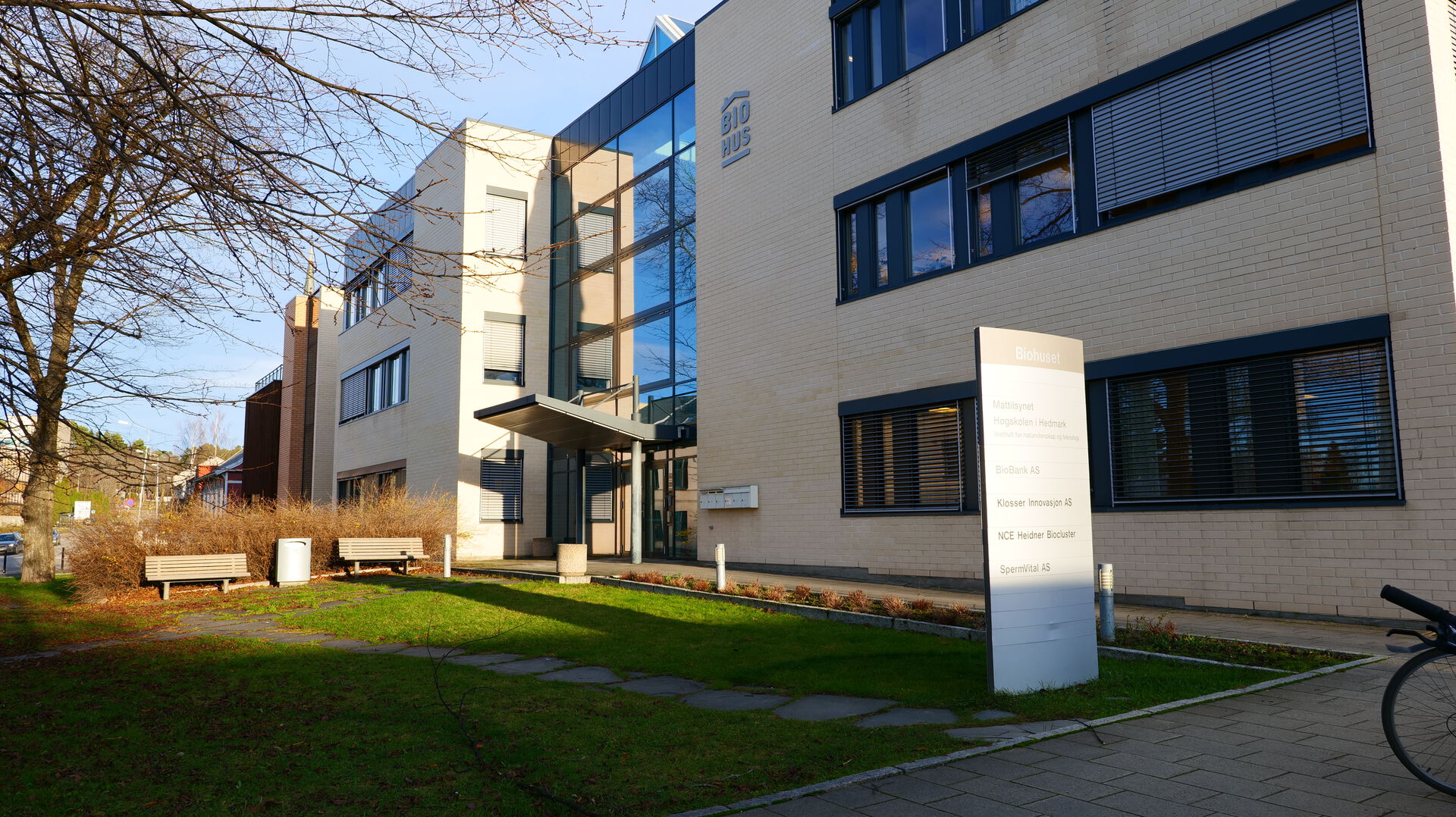 Eksteriørt bilde av Biohuset i Hamar