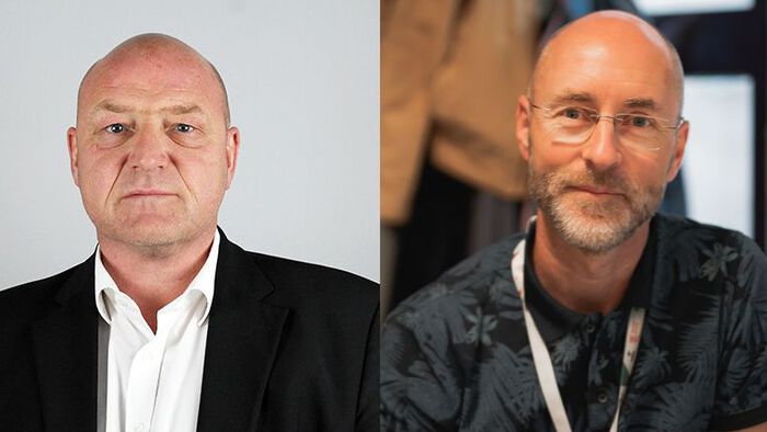 Foto av Morten Ørbeck og Per Morten Fredriksen
