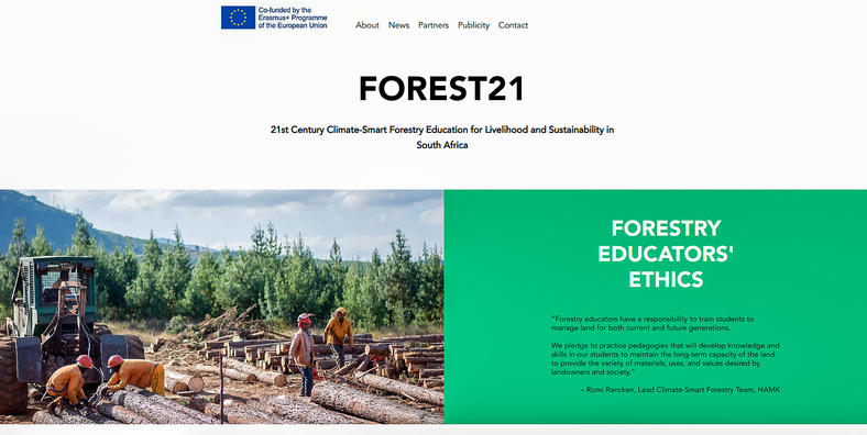 Logo for prosjektet Forest 21
