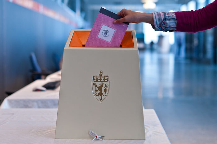 Selve valgdagen er mandag 13. september, noen kommuner har to valgdager. Mer informasjon om dette finner du på valg.no (Foto: Valgdirektoratet)