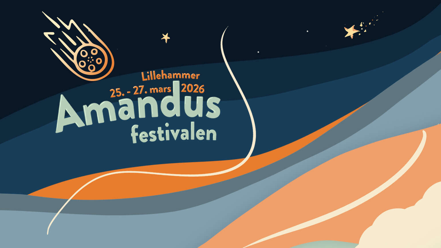 Amandusfestivalen banner2026 med tekst og logo