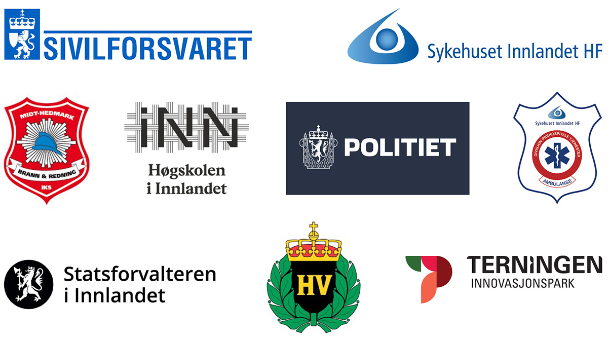 Logoer samarbeidsparter Beredskapskonferansen 2022