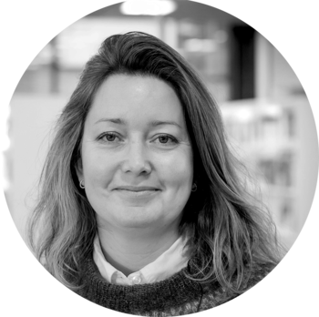Portrettbilde av Anne Holm-Nordhagen.