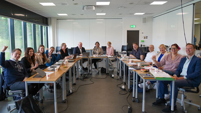 Høgskolen i Innlandet, studiested Lillehammer på Storhove sett fra vest.