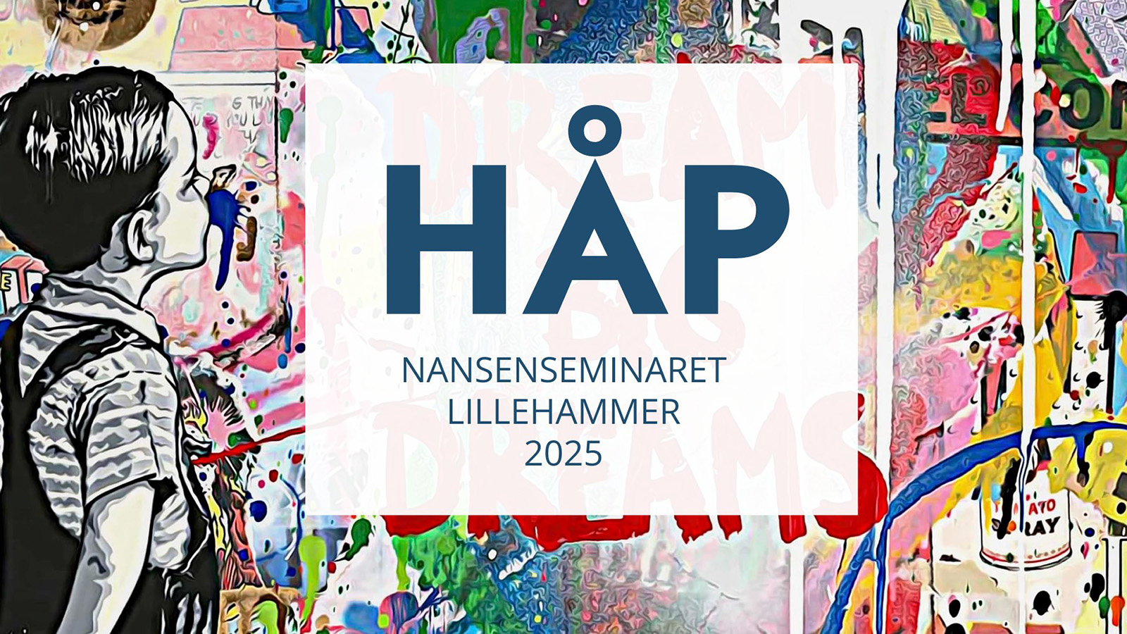 Banner Nansenseminaret 2025, med tekst som tittelene på seminaret