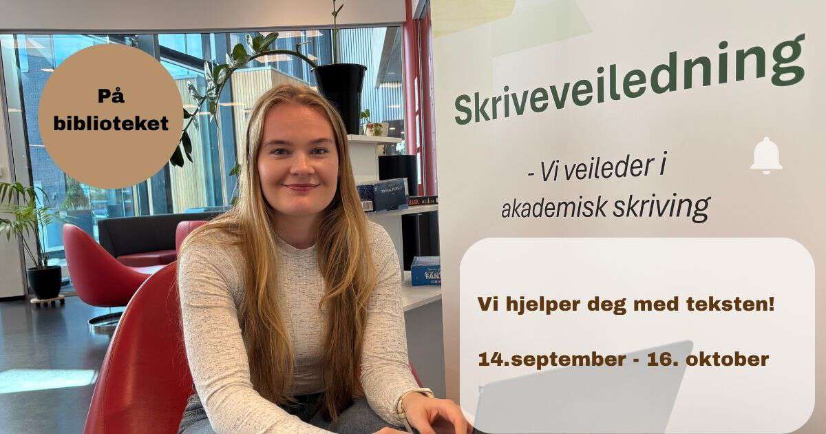 Portrettfoto Adrian sammen med tittelen skriveveiledning