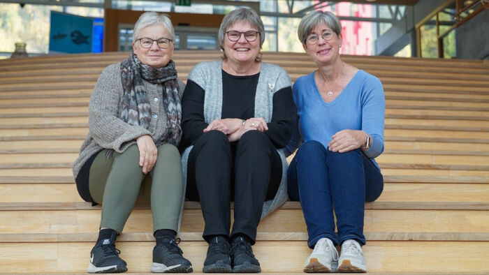 Bilde av Lene Nyhus, Jorid Avdem og Ellen Nesset Mælan