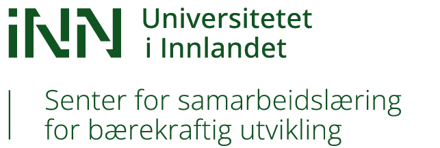 Logo for Senter for samarbeidslæring for bærekraftig utvikling
