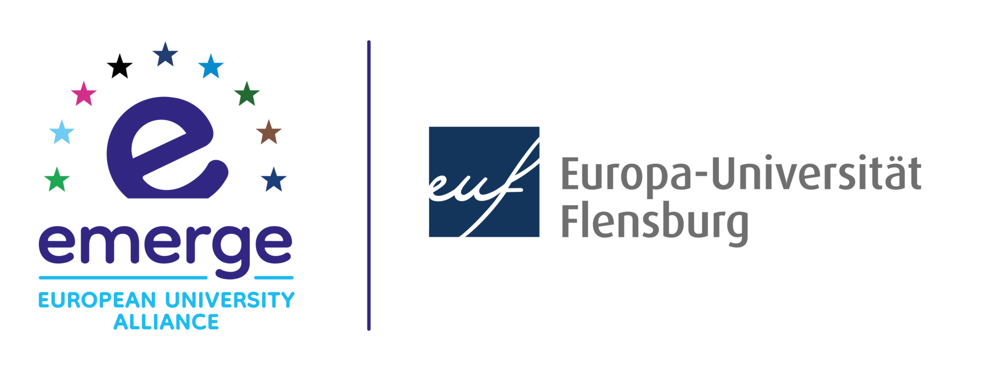 EMERGE- og EUF-logoer
