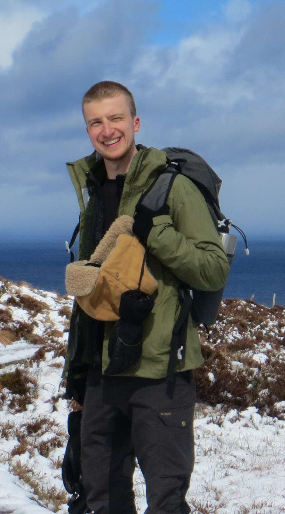 Picture of Ole on a mountain