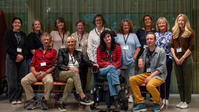 colourful group of people 