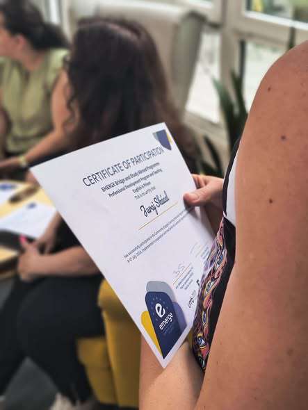 Certificate of participation