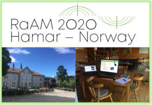 Logo and pictures of Hamar and an home