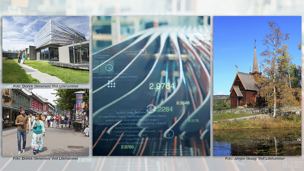 Header with pictures from Lillehammer