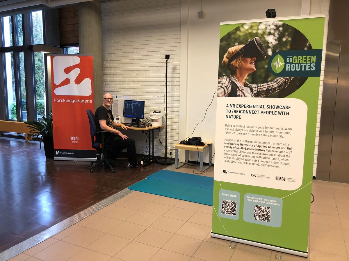 VR showcase form a HiNN presentation 