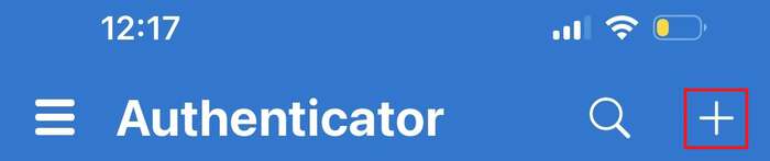 Picture of + icon