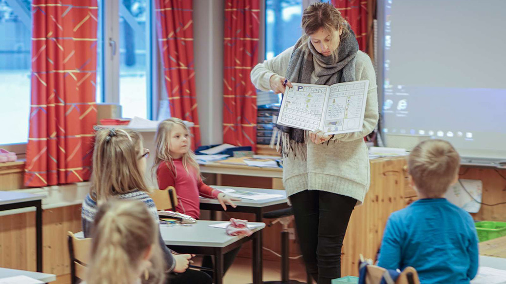 Pedagogikk i praksis. (Foto: HINN)