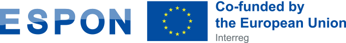 Logo European Territorial Observation Network (ESPON).