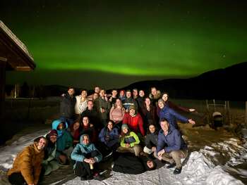 At Evenstad, it is not uncommon to see the northern lights!