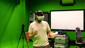 INN University owns the largest Motion Capture studio in Norway, and Game School students have access to this space.