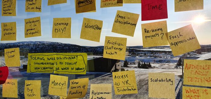 Off piste idea board