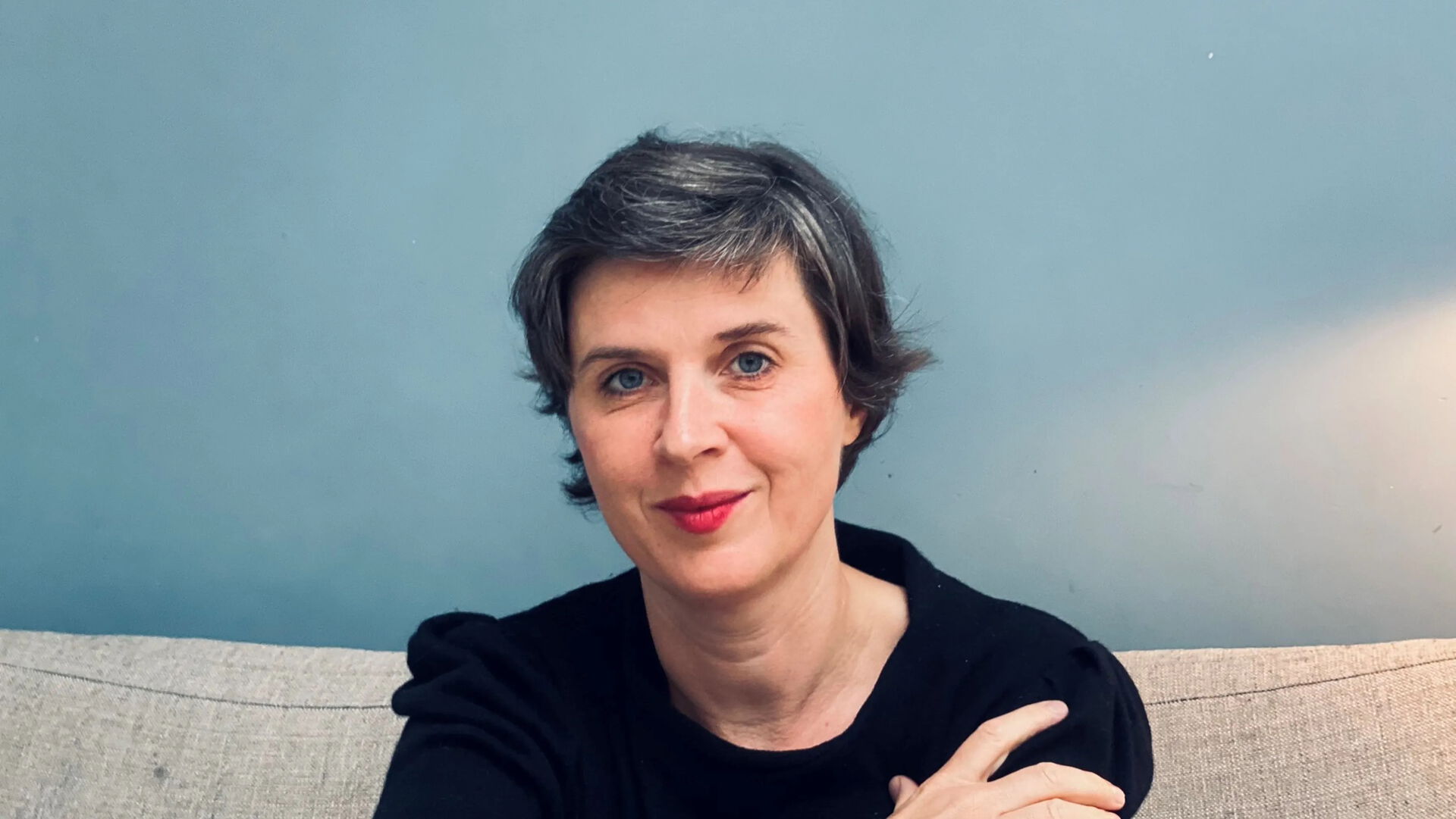 Portrettbilde av en smilende Lilja Ingolfsdottir