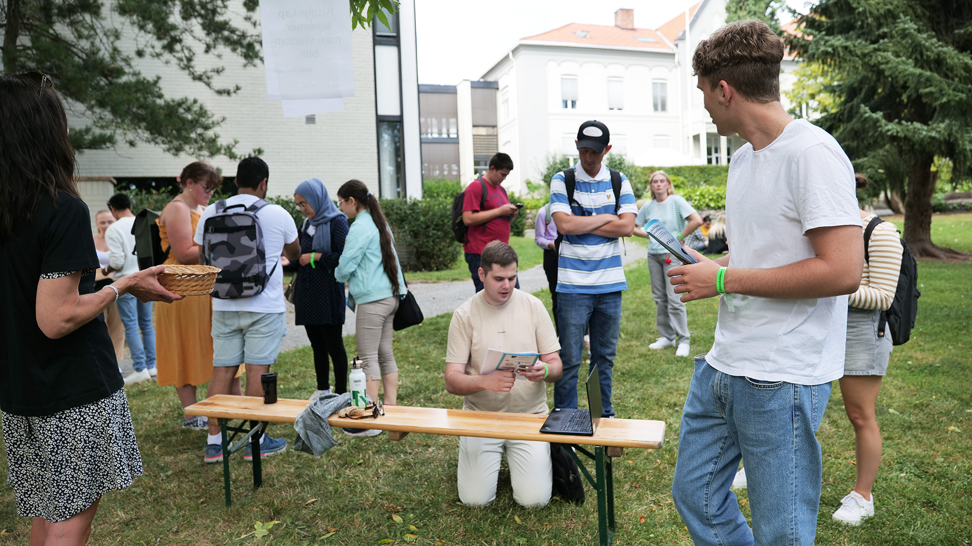 Studenter blir kjent gjennom lek