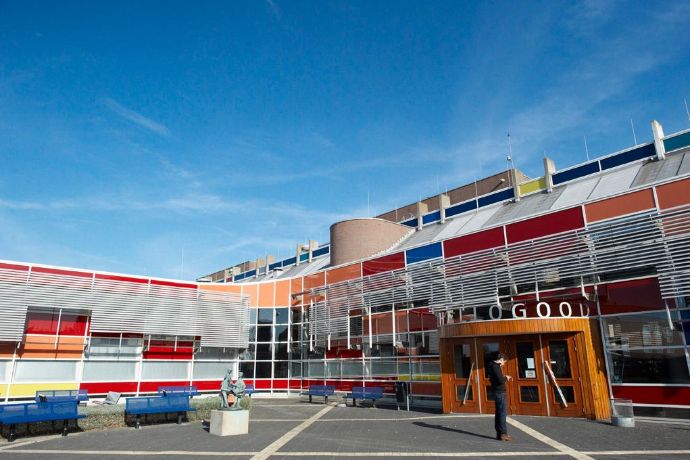 Hovedinngangen til studiested Vlissingen