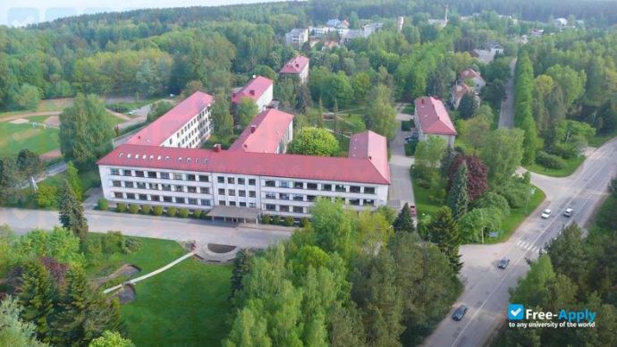 Flyfoto av høgskolen