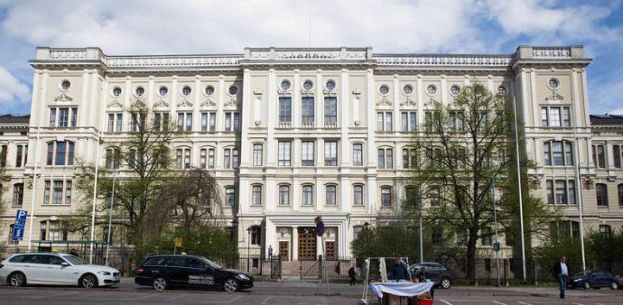 Hovedbygningen til et av studiestedene