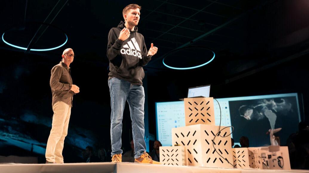 Eddie Strandengen (IT-sikkerhetsekspert) og Marius Jordet (tidligere kriminell hacker).