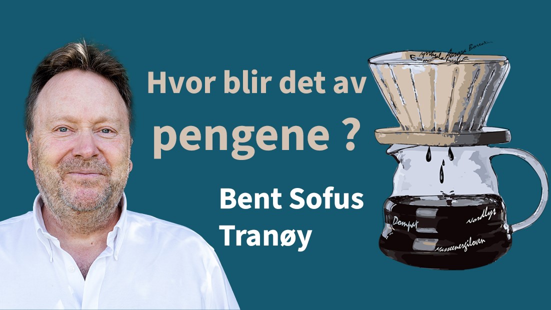 Logo Vettug viten og portrett Tranøy 