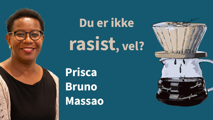 Portrett av Massao og logo 