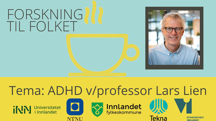 Plakat for Forskning til folket med Lars Lien