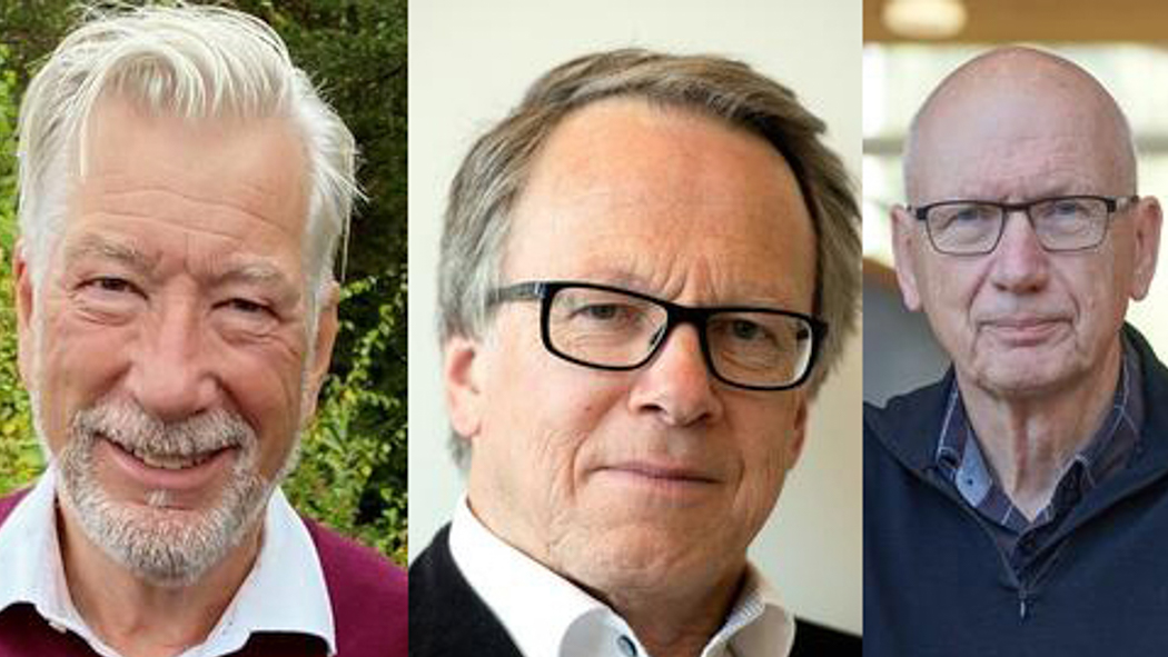 Portretter Sigbjørn Johnsen, Hallvard Grotli og Jon Helge Lesjø