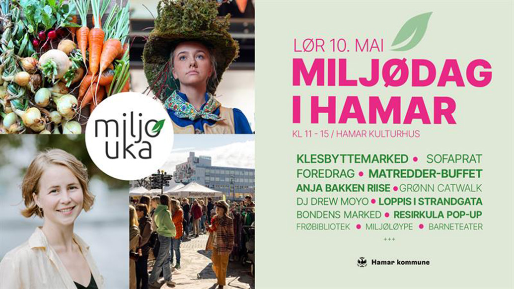 Banner Miljødag Hamar.