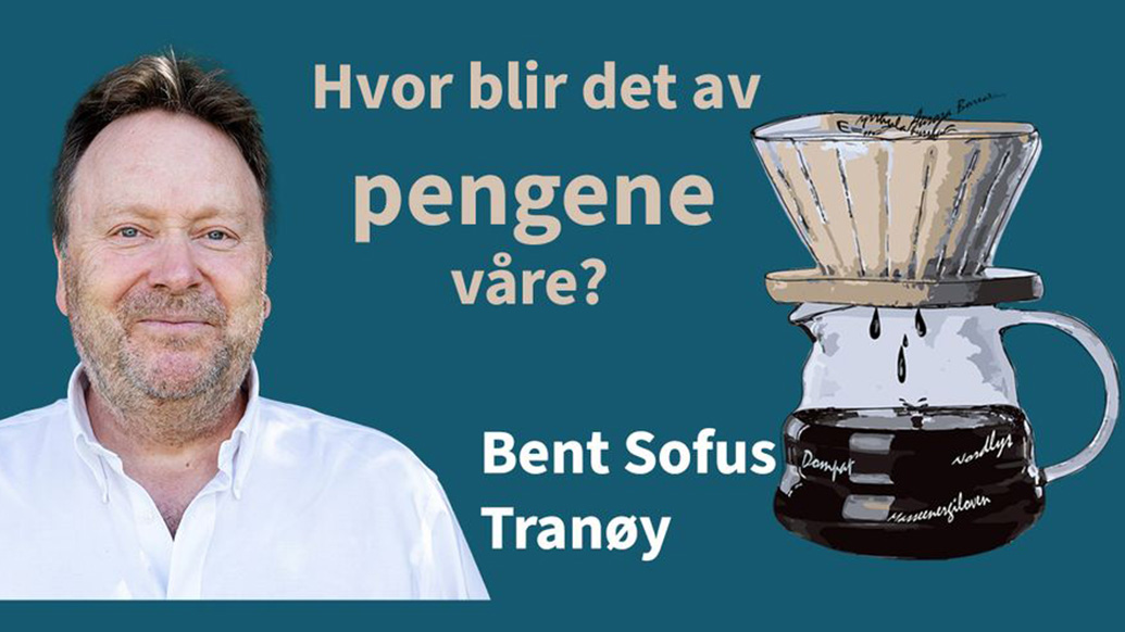 Bilde av Lesjø og tittel på foredraget 
