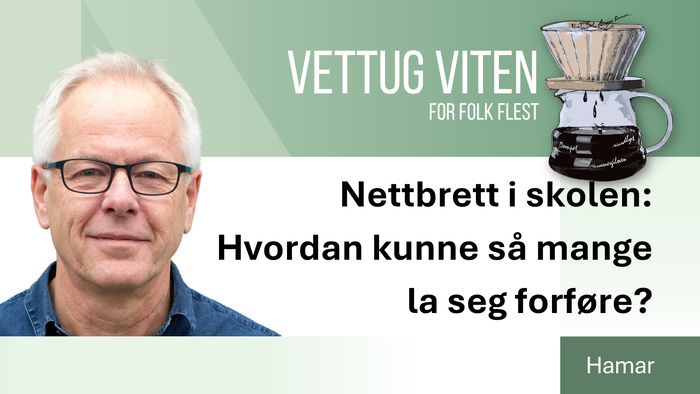 Plakat med bilde av Haugsbakk 