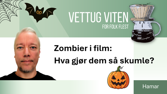 Plakat med bilde og tekst