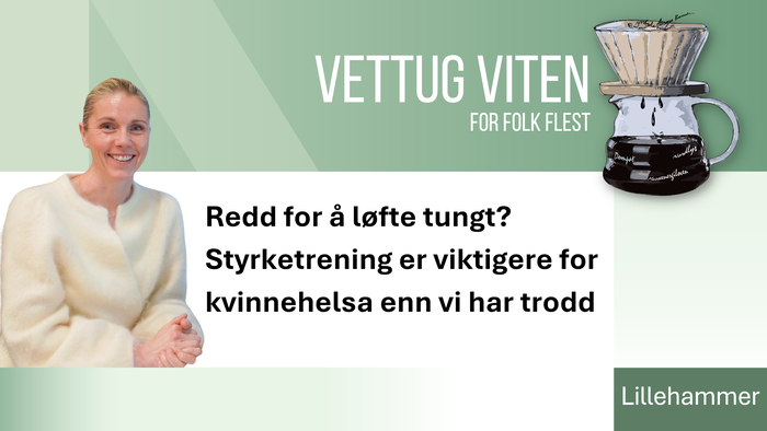 Plakat med bilde og tekst