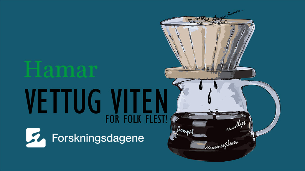Banner Vettug viten Forskningsdagene