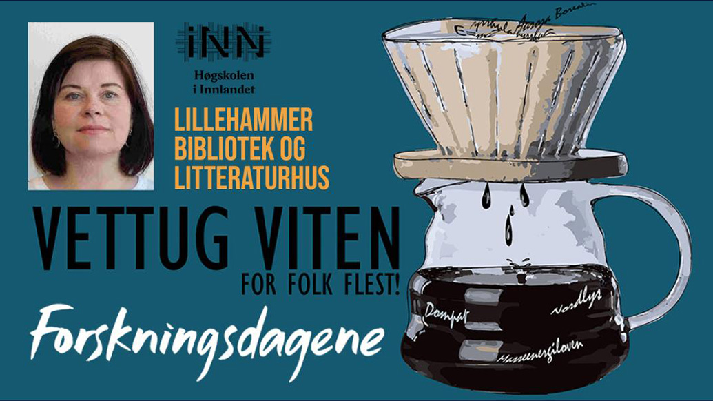 Banner Vettug viten Forskningsdagene