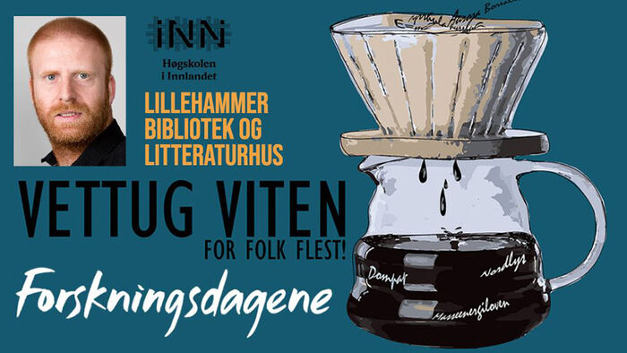 Banner Vettug viten Forskningsdagene