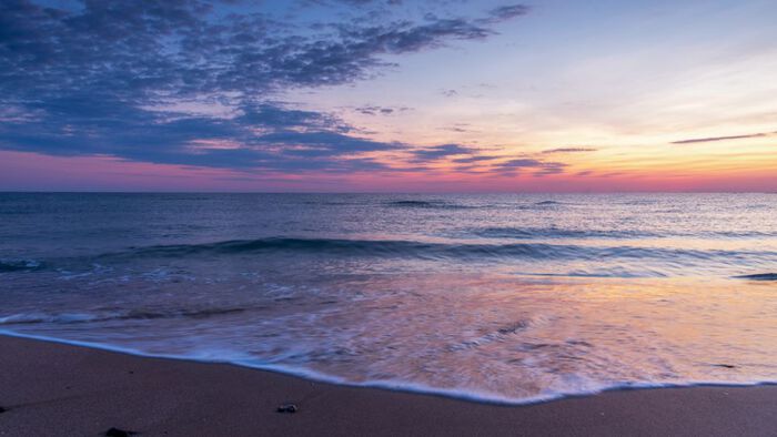 Bilde av strand og hav