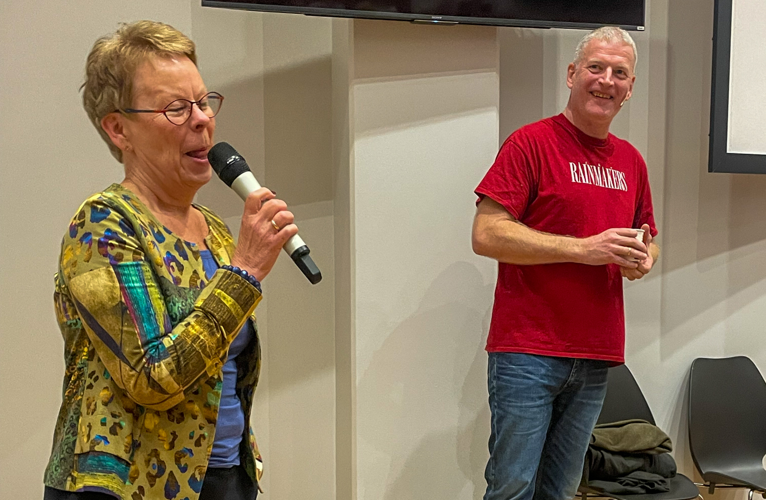 Lars Mytting, forfatteren, på konferanse