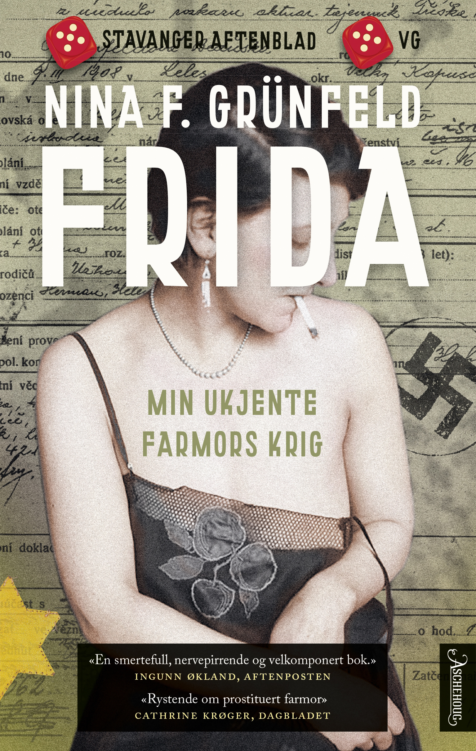 Forsiden til boka Nina Grünfeld har skrevet om bestemora si