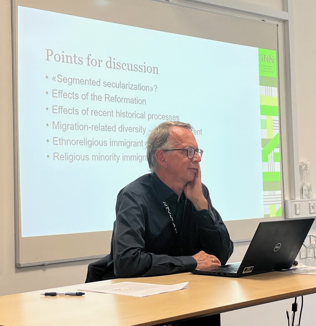 Anders Aschim presenterer