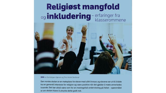 Faksimile fra Bedre Skole