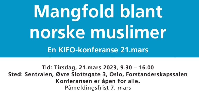 KIFO-konferanse 21. mars 2023. https://www.kifo.no/